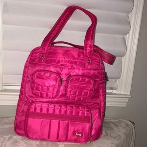 Lug Pink Shoulder Bag